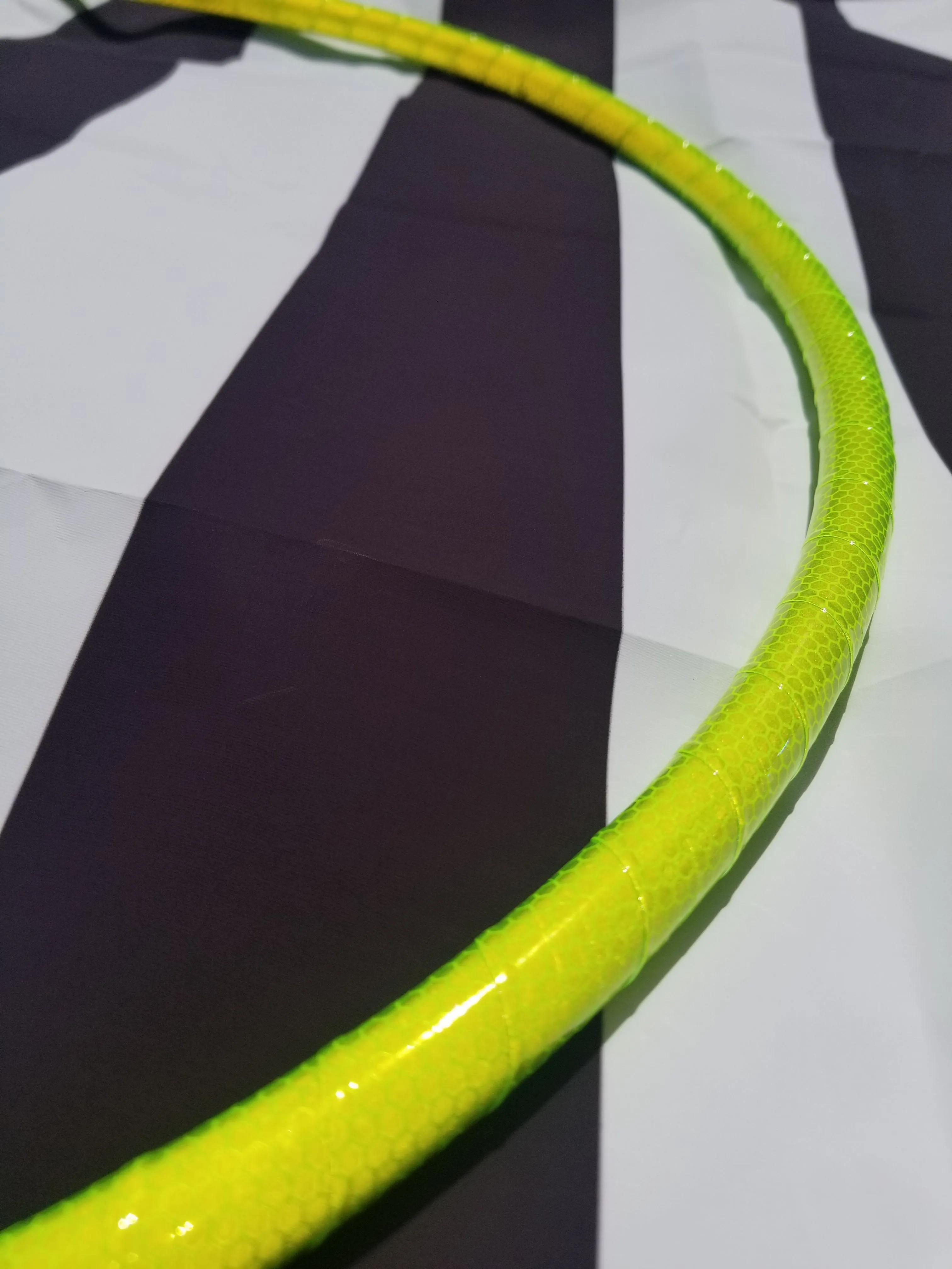 Toxic Spill Reflective Taped Hoop