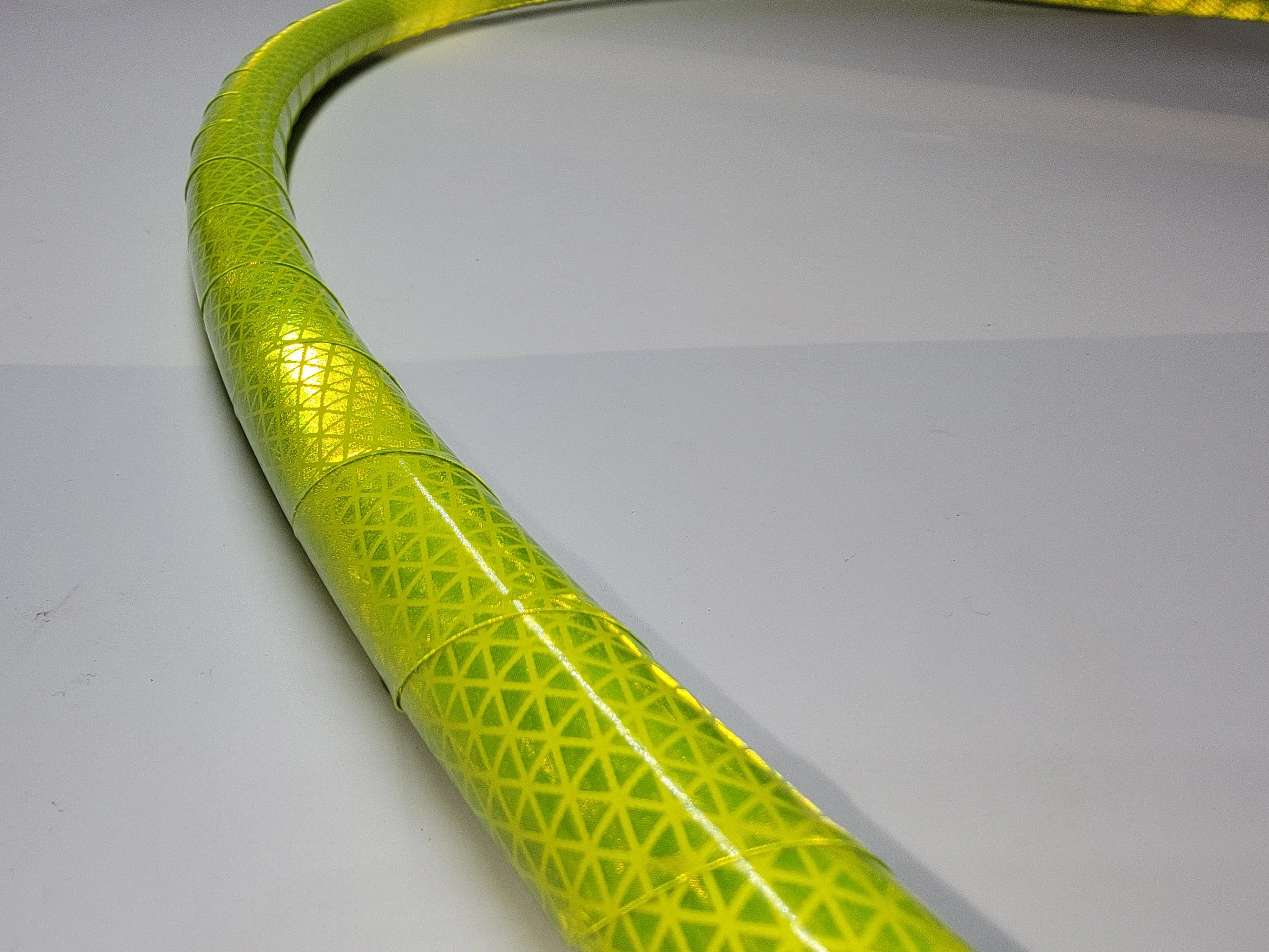 Toxic Spill Reflective Taped Hoop