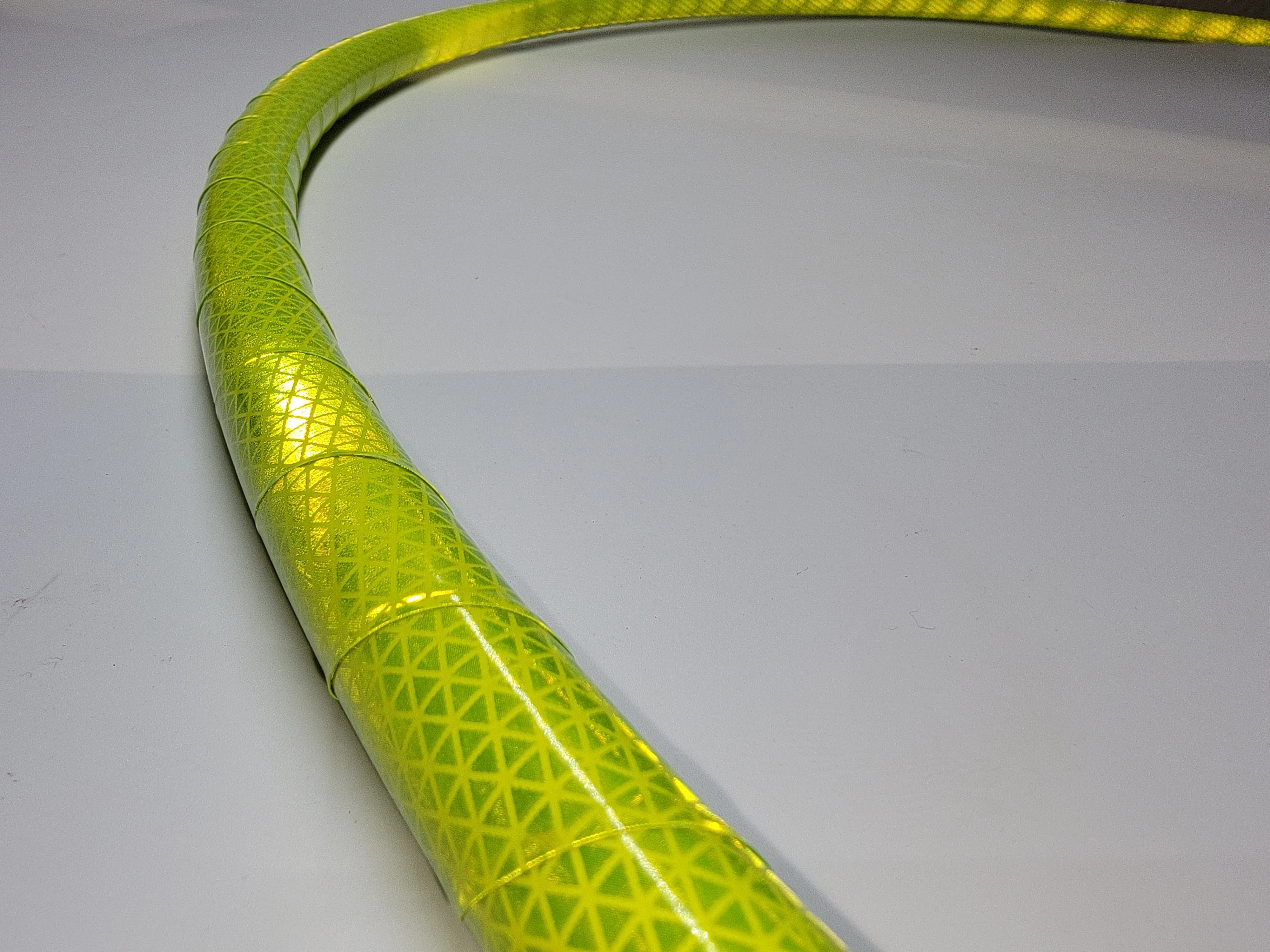 Toxic Spill Reflective Taped Hoop