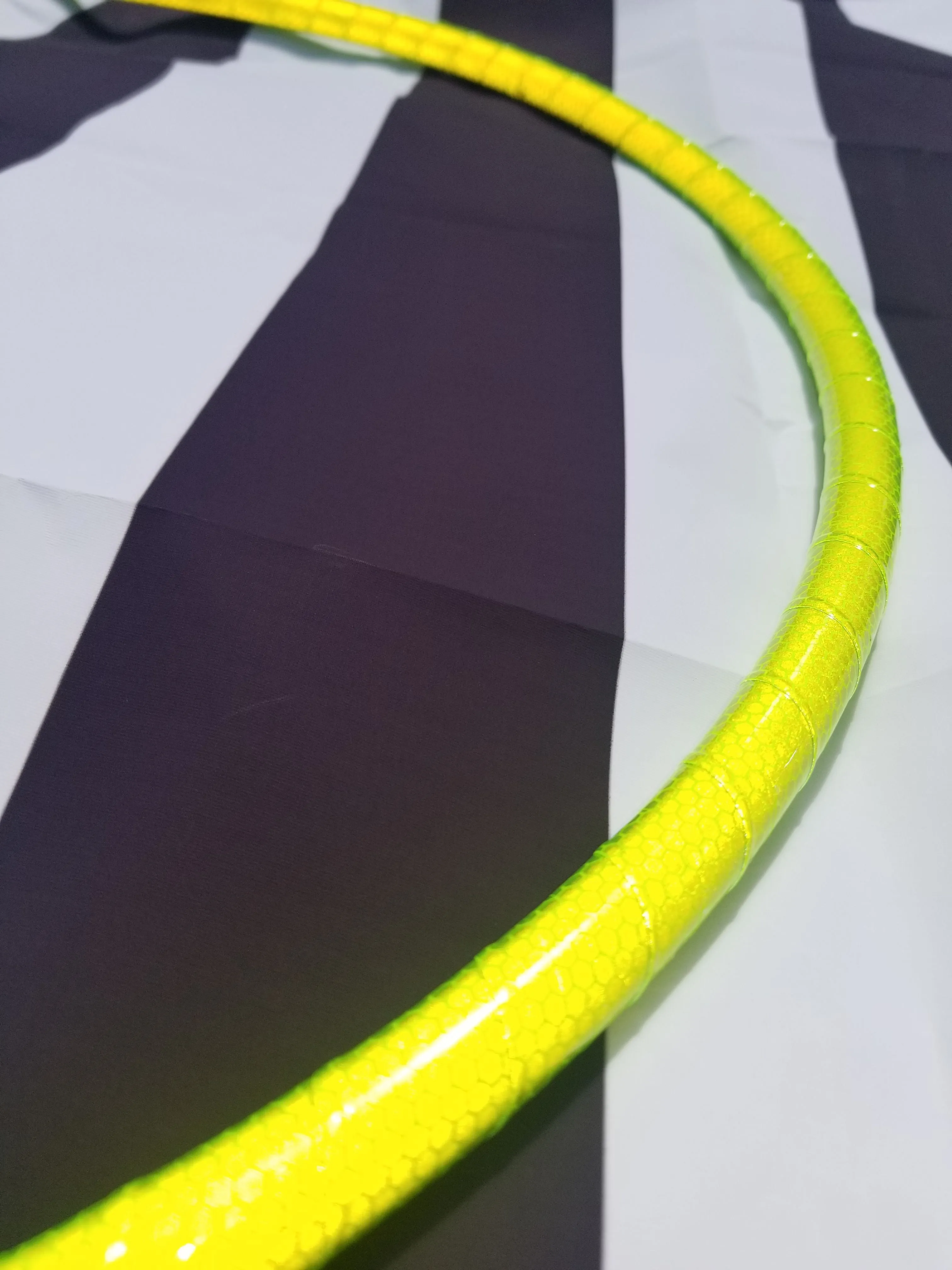 Toxic Spill Reflective Taped Hoop