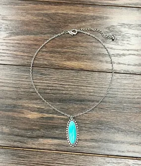 Tucker Turquoise Necklace